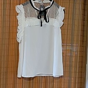 Fashionova Ruffle top size 2x